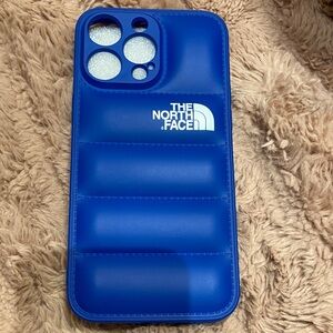The North Face Vibrant Blue Phone Case iPhone 14 Pro Max